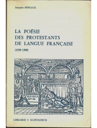 La Poésie des Protestants de langue française