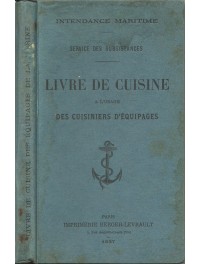 Livre de Cuisine à l'usage des Cuisiniers d'équipages