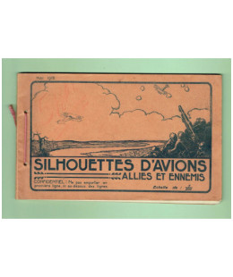 Silhouettes d'Avions alliés et ennemis