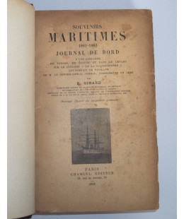 Souvenirs Maritimes 1881-1883