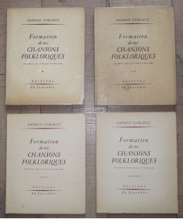 4 volumes avec de nombreux exemples de texte et musique