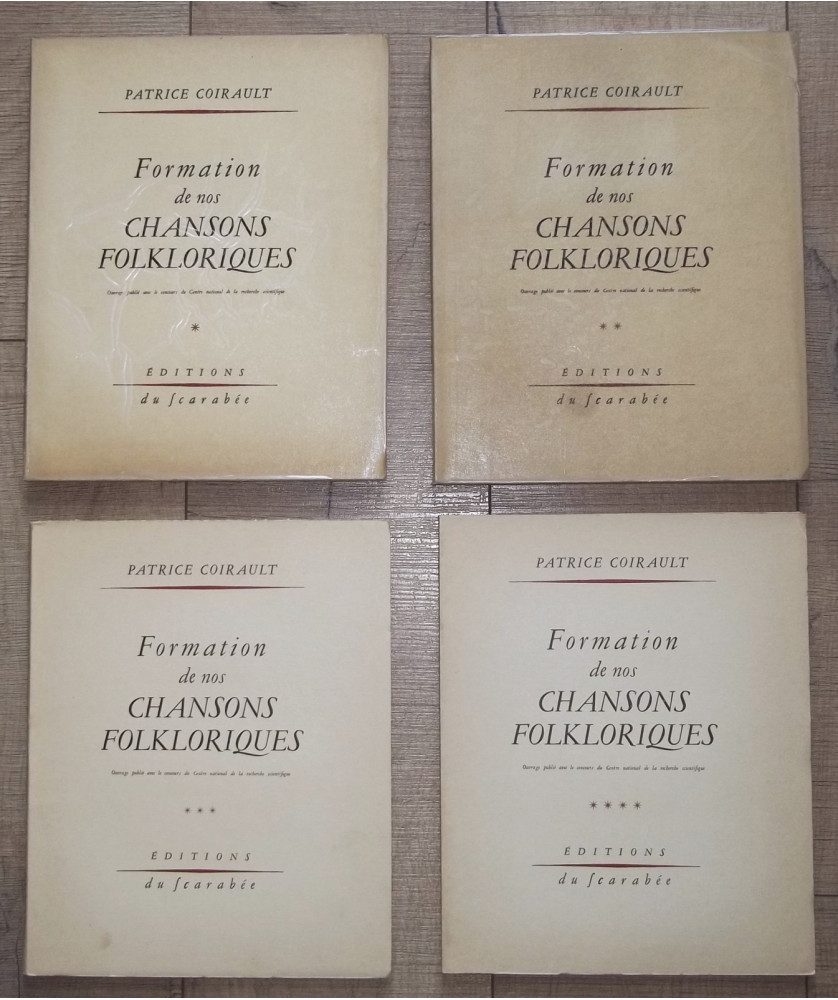 4 volumes avec de nombreux exemples de texte et musique 4 volumes avec de nombreux exemples de texte et musique