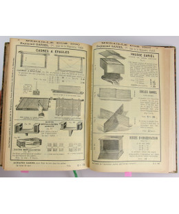 apiculture mobiliste et catalogues de matériel d'apiculture