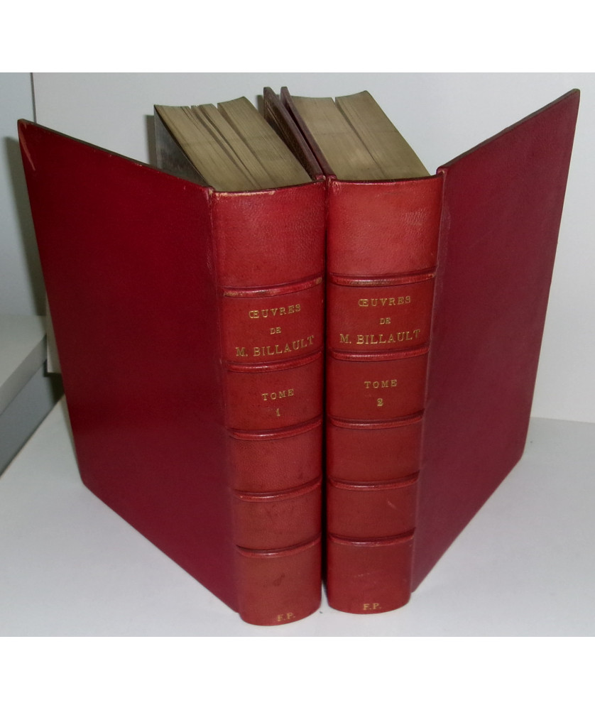 Oeuvres de M. Billault, en 2 tomes Oeuvres de M. Billault, en 2 tomes