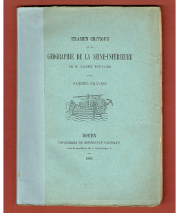 Examen critique de la Géographie de la Seine-Inférieure de l’Abbé Tougard