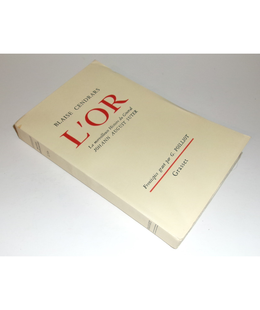 L'Or - Blaise Cendrars