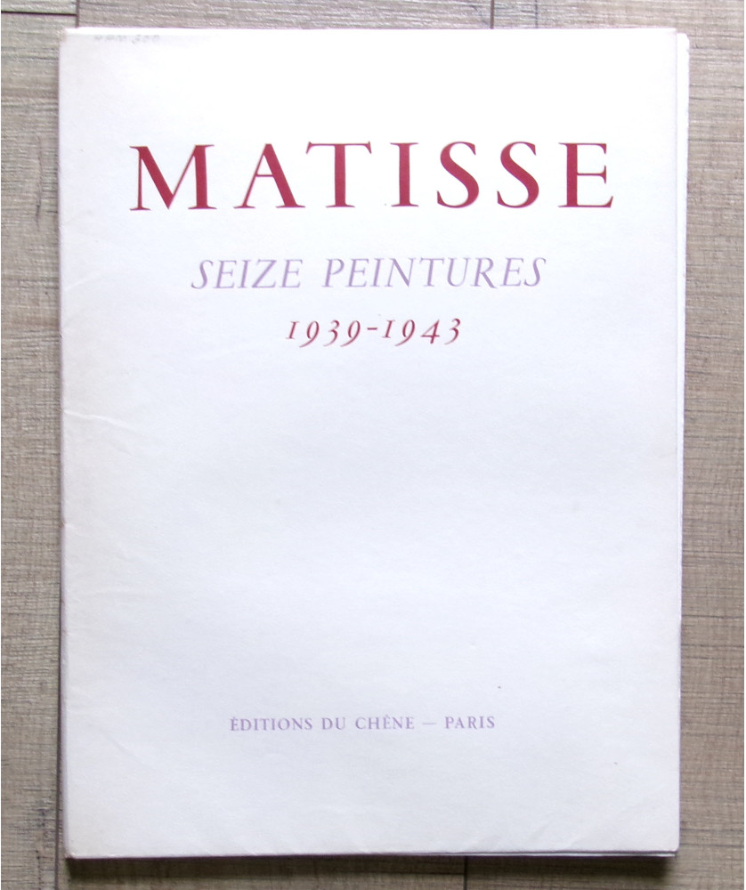 Matisse - Seize peintures