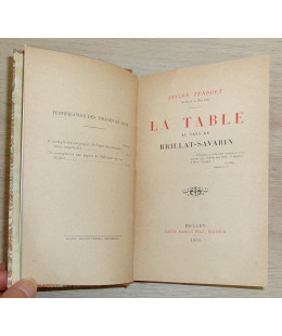 La Table au Pays de Brillat Savarin