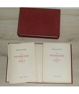 par Brillat Savarin, 2 livres en coffret illustrés par Joseph Hémard