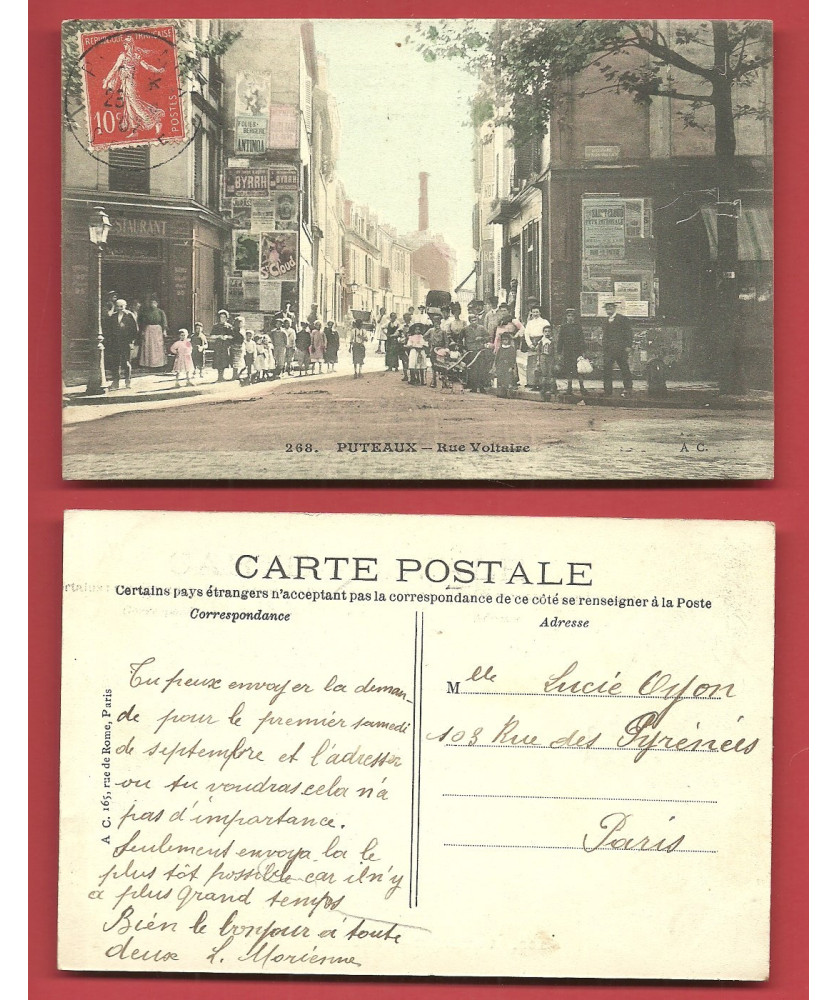 PUTEAUX - Rue Voltaire PUTEAUX - Rue Voltaire