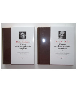 Cendrars - Oeuvres autobiographiques